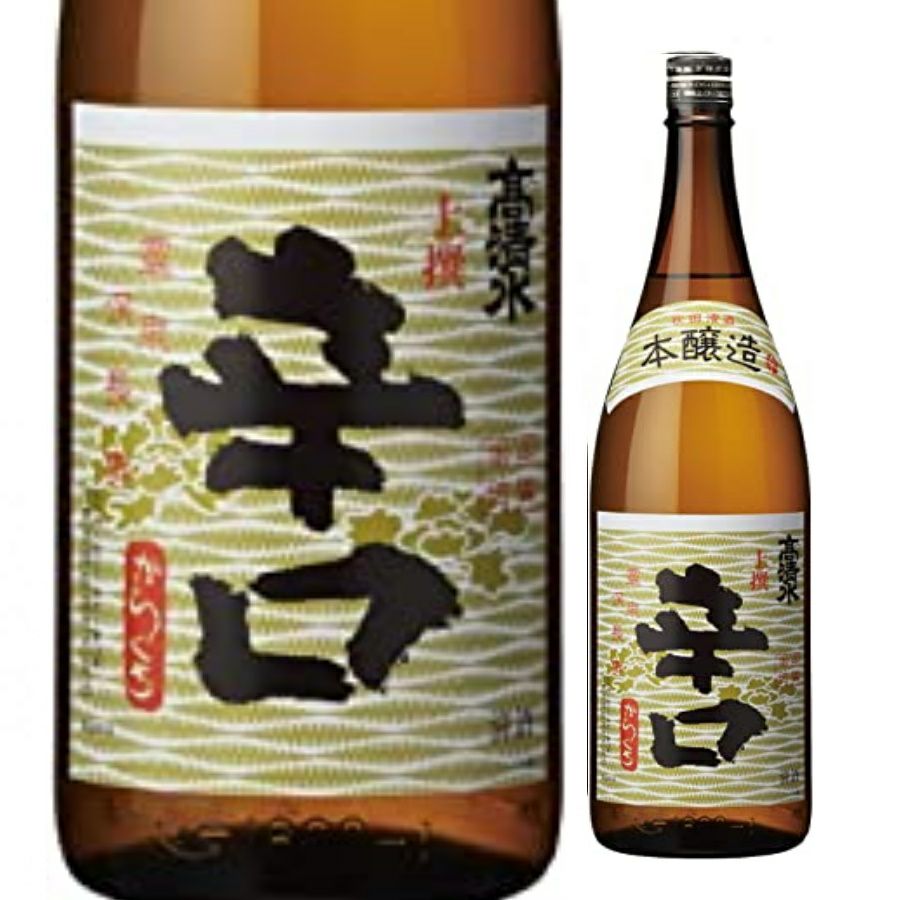 秋田酒類製造 上撰 本醸造 高清水 辛口 1.8L | お酒の総合専門店
