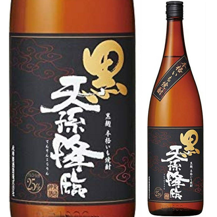 神楽酒造 芋焼酎 25° 天孫降臨 黒麹 1.8L | お酒の総合専門店【LIQUOR