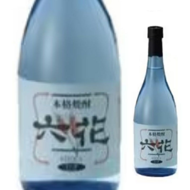 小手川酒造　麦焼酎　25°　六花　ブルーボトル　720ml