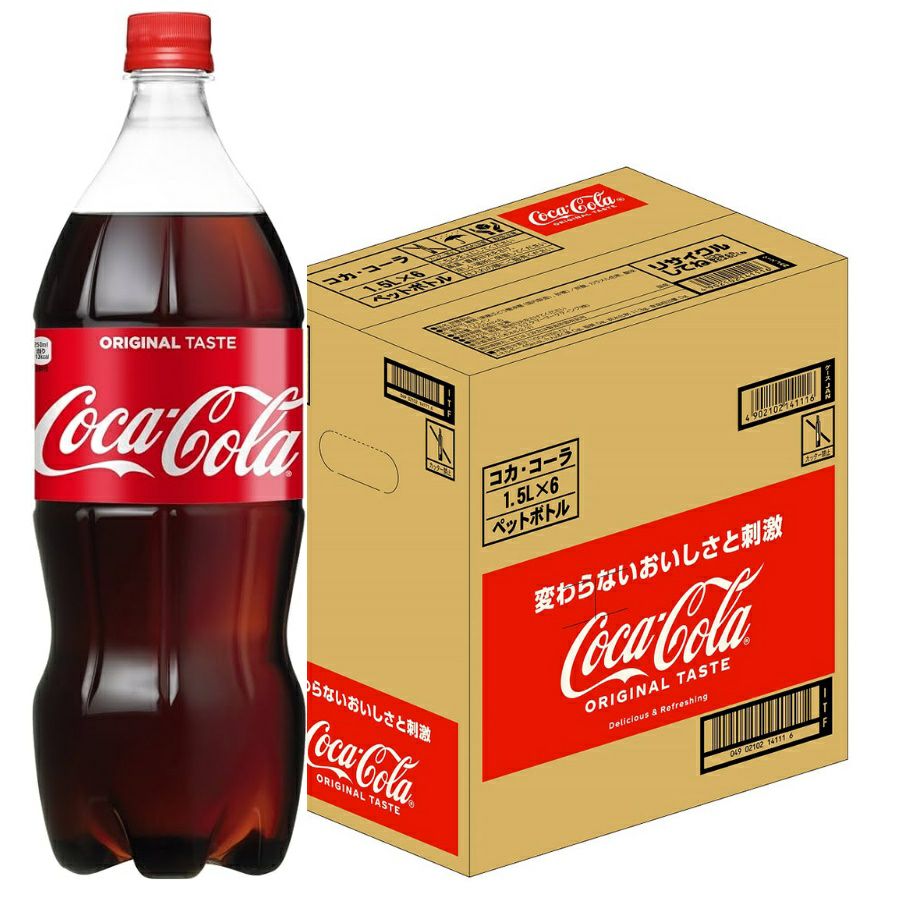 たーぼーコカコーラケース6個 コカコーラ ペットボトル 1.5L 6本/ケース | お酒の総合専門店【LIQUOR