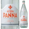 アクアパンナ　ナチュラルミネラルウォーター　瓶　1000ml　12本/ケース【送料無料】
