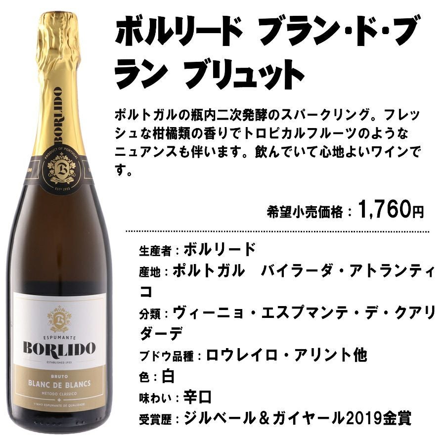 世界6カ国厳選辛口スパークリングワイン6本セット | お酒の総合専門店